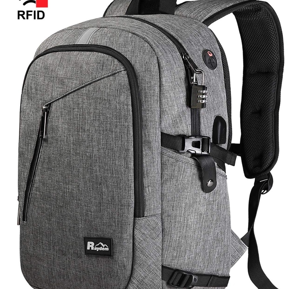 Travel Laptop School Backpack / USB Charging Port